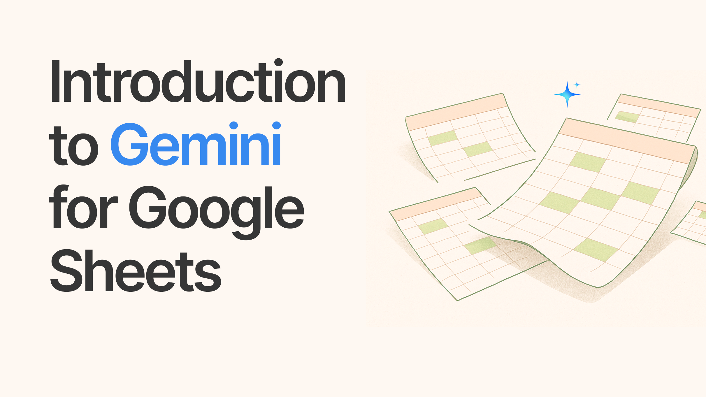 Introduction to Gemini for Google Sheets HA001