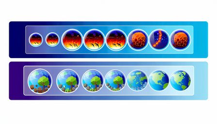 From Stardust to Civilization: Tracing Earth's Evolutionary Saga EVO534