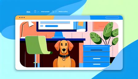 Canine Companions in the Workplace: Integrating Dogs for a Harmonious Office Environment DOG866